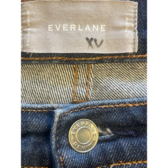 Everlane High Rise Skinny Jeans Dark Wash Plus Size 32R - Picture 5 of 5